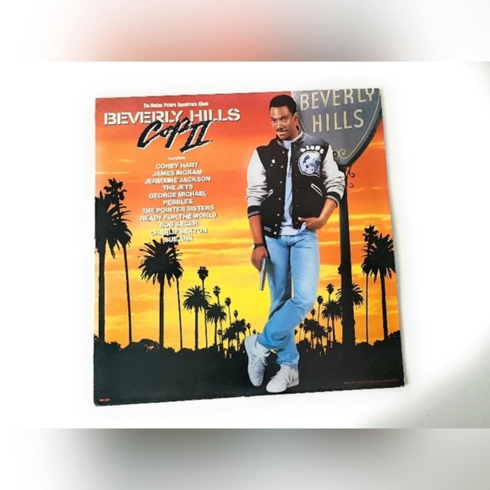Beverly Hills Cop II Motion Picture Soundtrack Vinyl Album
